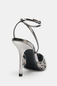 SEQUIN HEELS