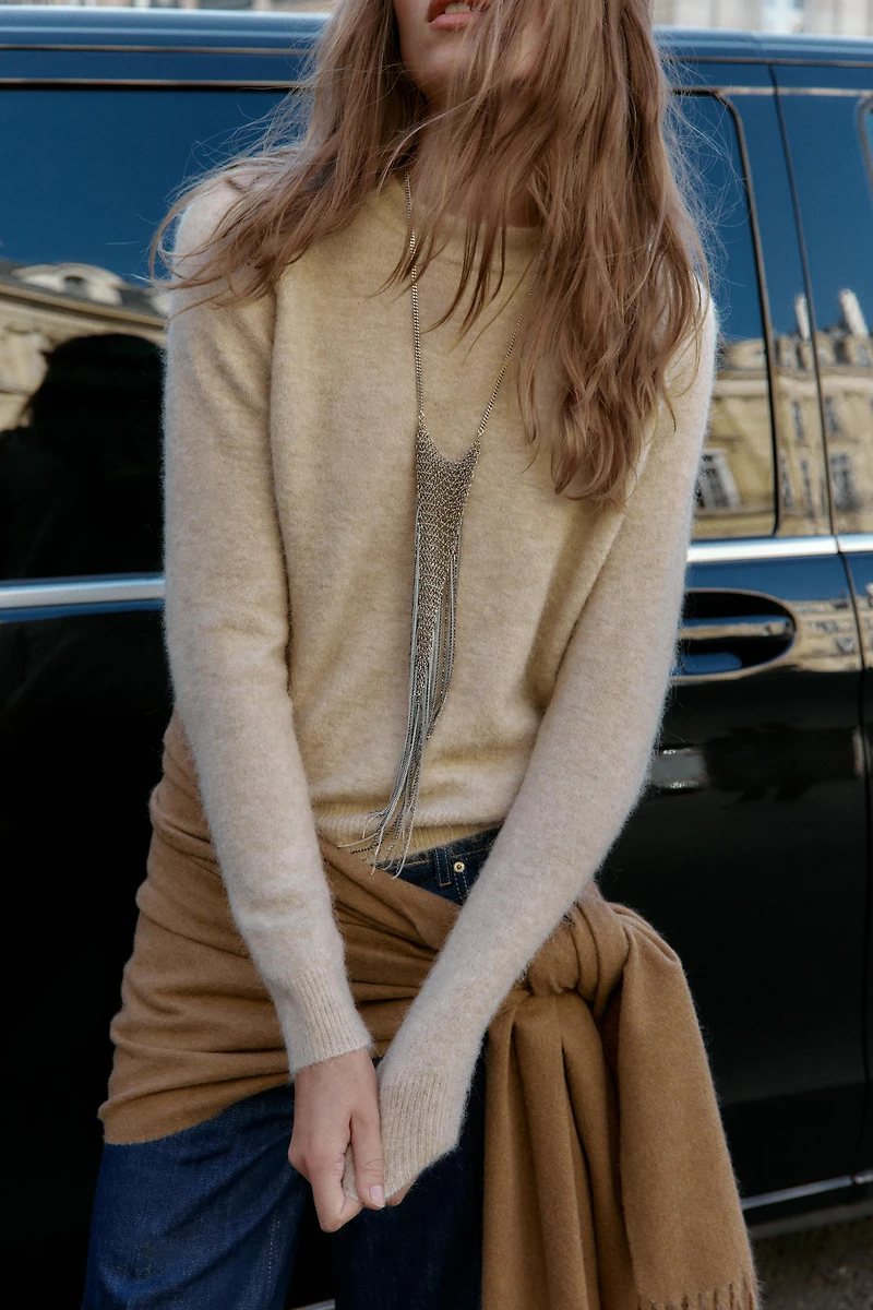 WOOL AND ALPACA SWEATER