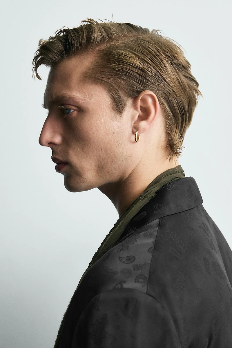 PAISLEY JACQUARD FLUID SUIT BLAZER LIMITED EDITION