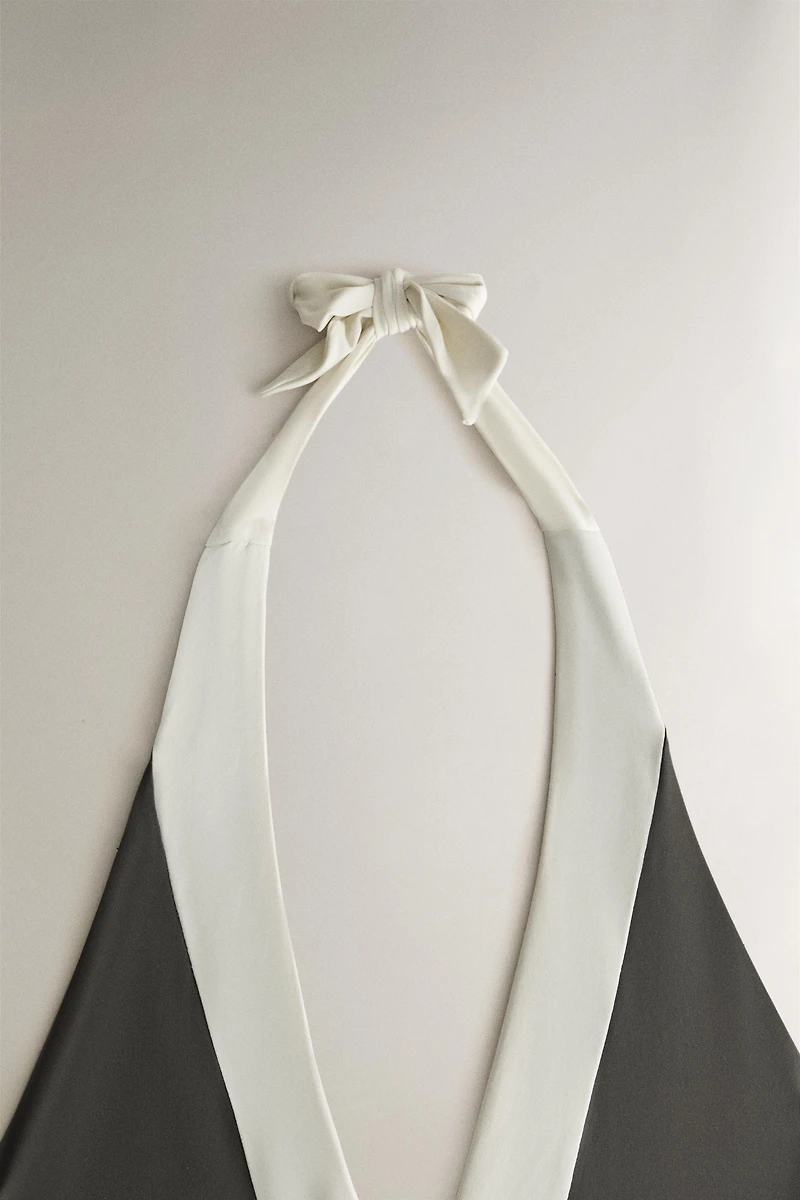HALTER TIE BEACH SWIMSUIT