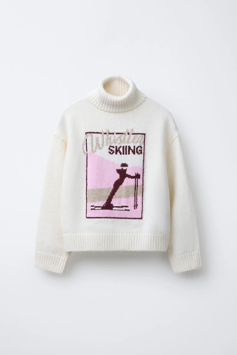 PULL EN MAILLE ESQUIEUSE SKI COLLECTION