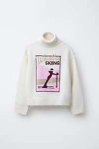 PULL EN MAILLE ESQUIEUSE SKI COLLECTION