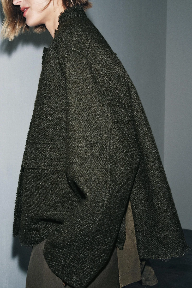 VESTE STRUCTURÉE AVEC LAINE ZW COLLECTION