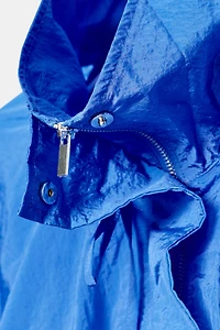 NYLON GATHERED JACKET