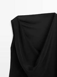 Semi-sheer asymmetric top