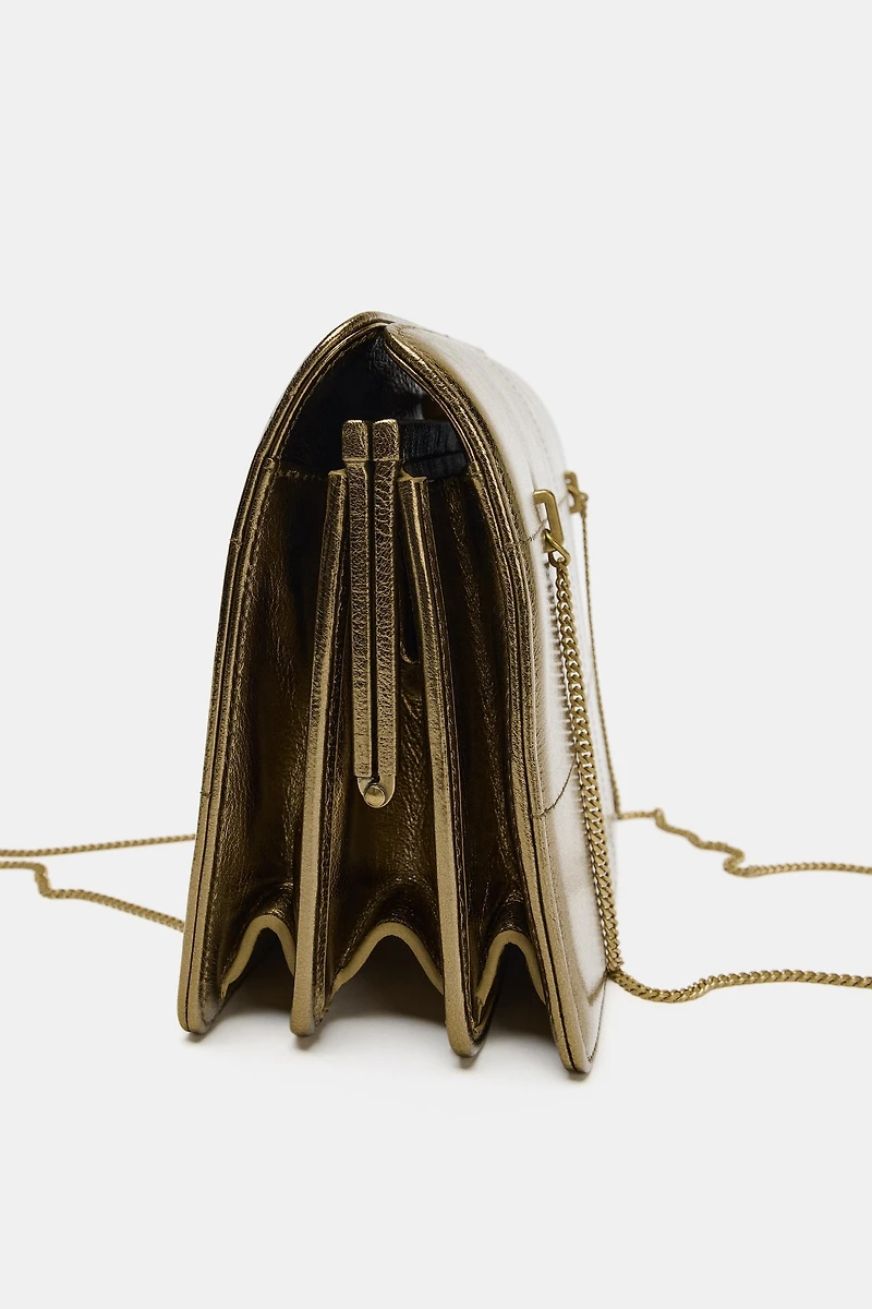 LEATHER SHOULDER BAG