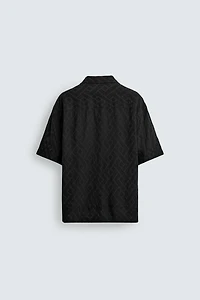 GEOMETRIC JACQUARD SHIRT