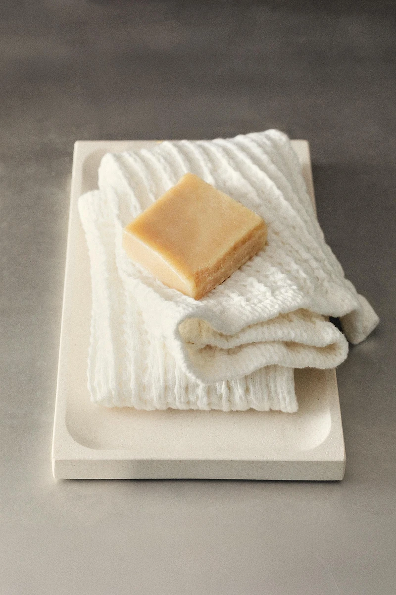PLATEAU DE BAIN MARBRE BLANC