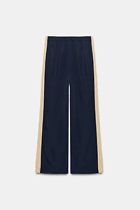 NYLON SIDE STRIPE TROUSERS