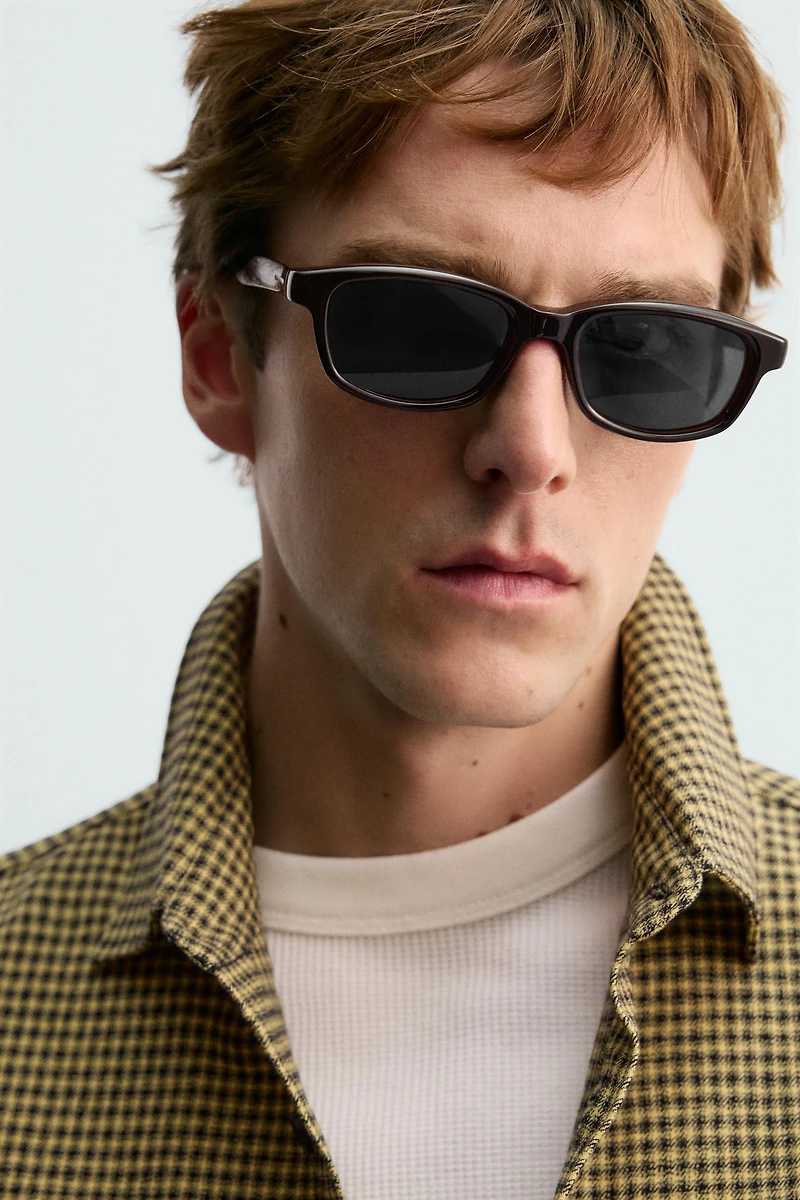 CHEMISE EN FLANELLE À CARREAUX AARON LEVINE X ZARA