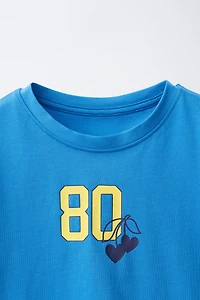 PRINTED TEXT T-SHIRT