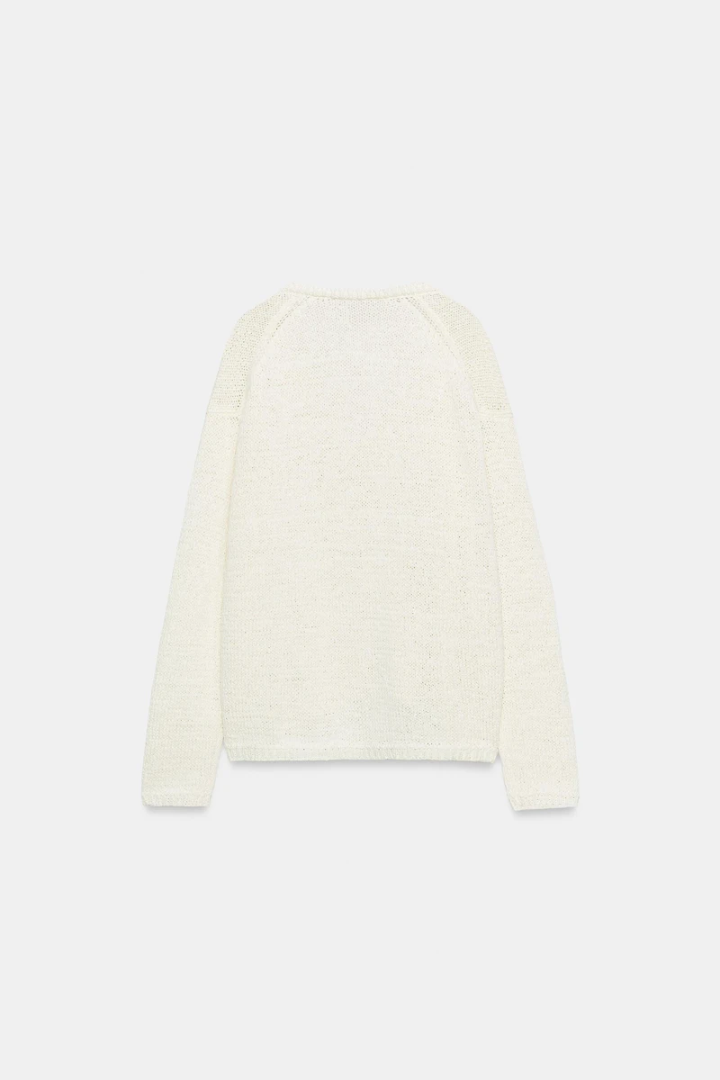 V-NECK KNIT JUMPER