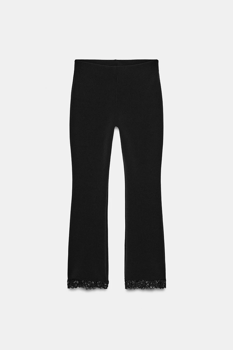 STRETCH MINI FLARE PANTS