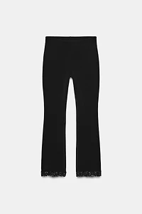 STRETCH MINI FLARE PANTS