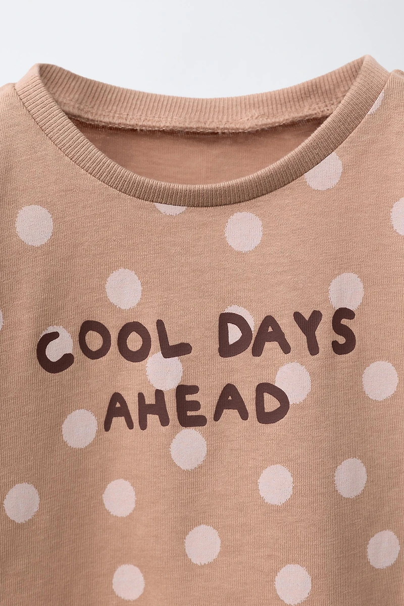 TEXT PRINT T-SHIRT