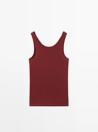 Strappy 100% cotton top