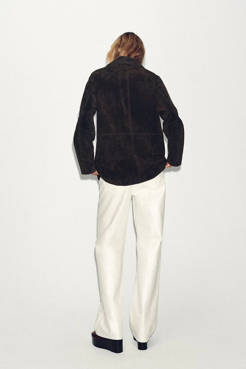 100% SUEDE JACKET