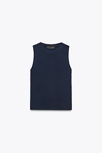 TOP BASIQUE EN MAILLE
