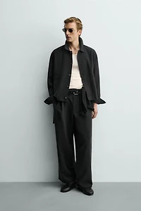 FLUID BOXY FIT OVERSHIRT
