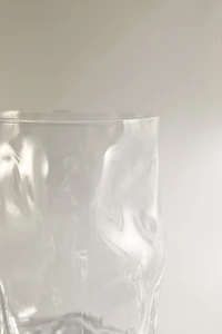 WAVY GLASS TUMBLER