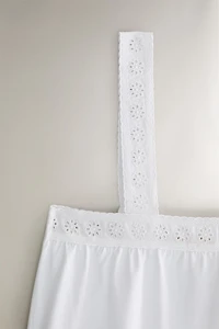 TOP COTON DENTELLE