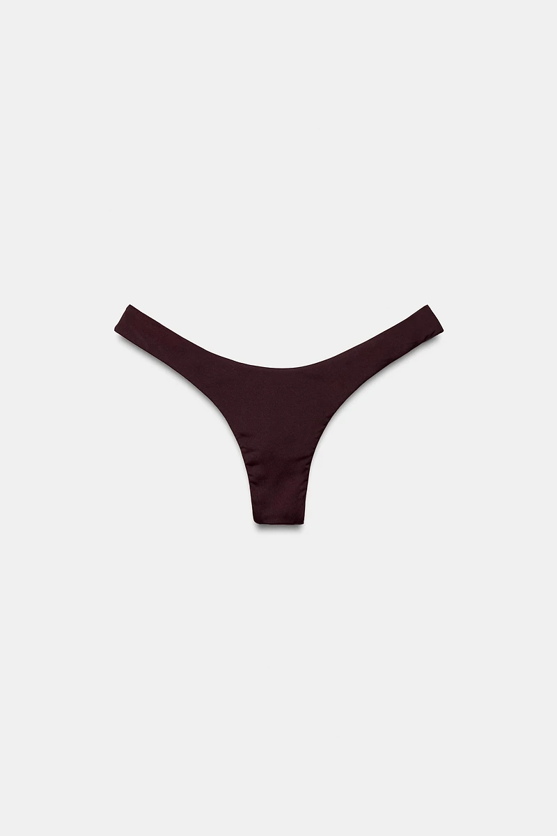 BAS DE BIKINI PLISSÉ