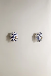 PACK OF STONEWARE DOOR KNOBS (PACK OF 2)