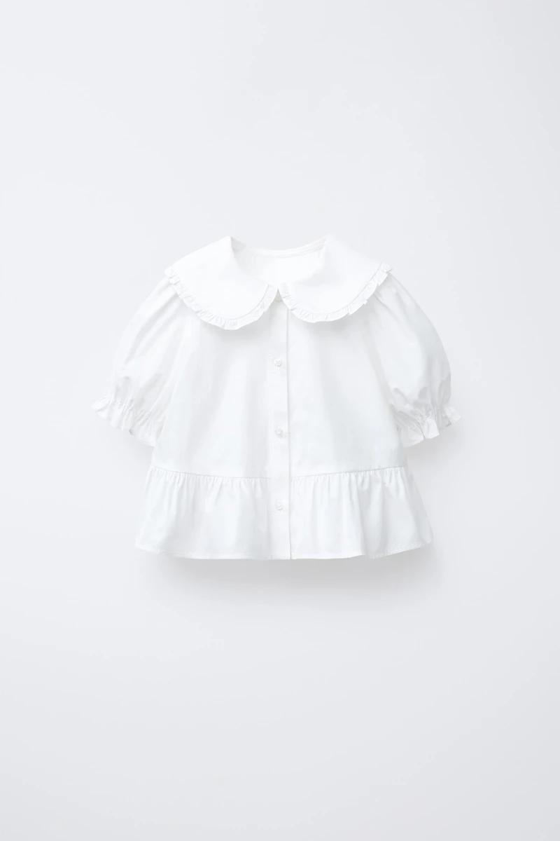 PETER PAN COLLAR SHIRT