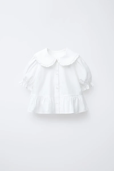 PETER PAN COLLAR SHIRT