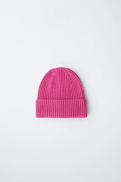PLAIN KNIT HAT