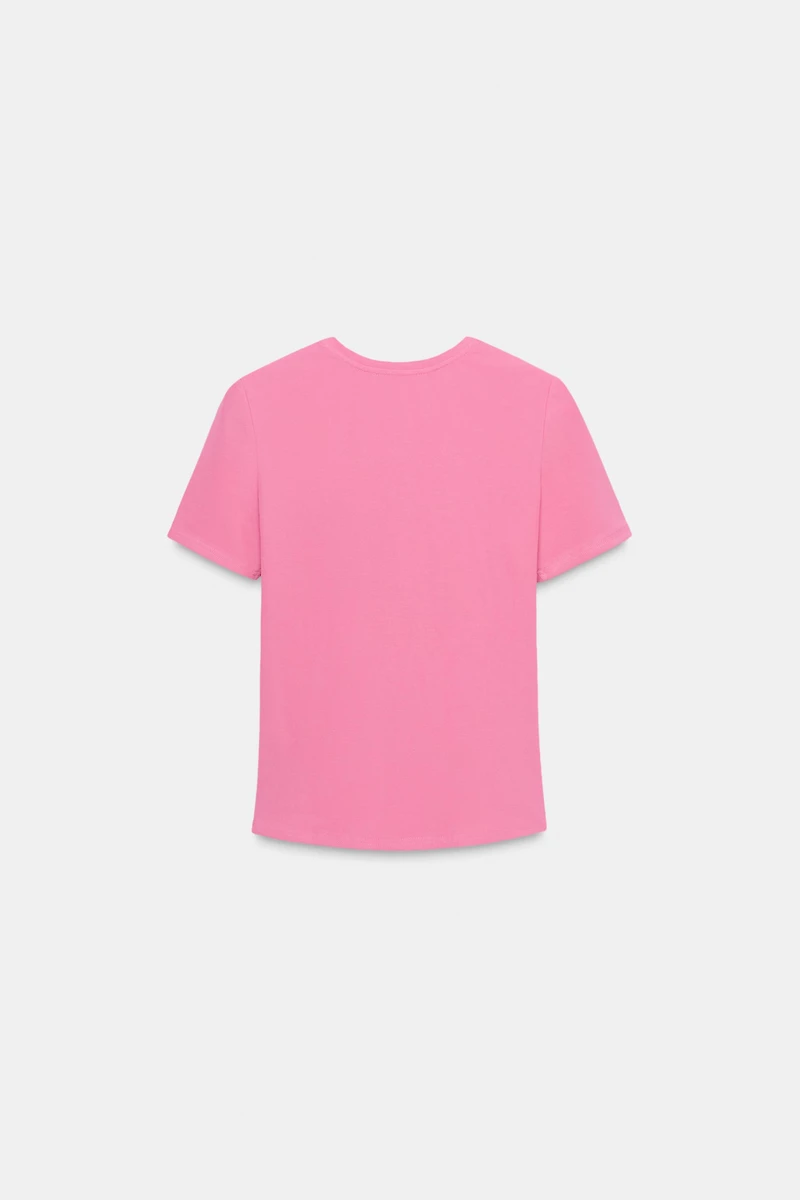 RHINESTONE TEXT T-SHIRT