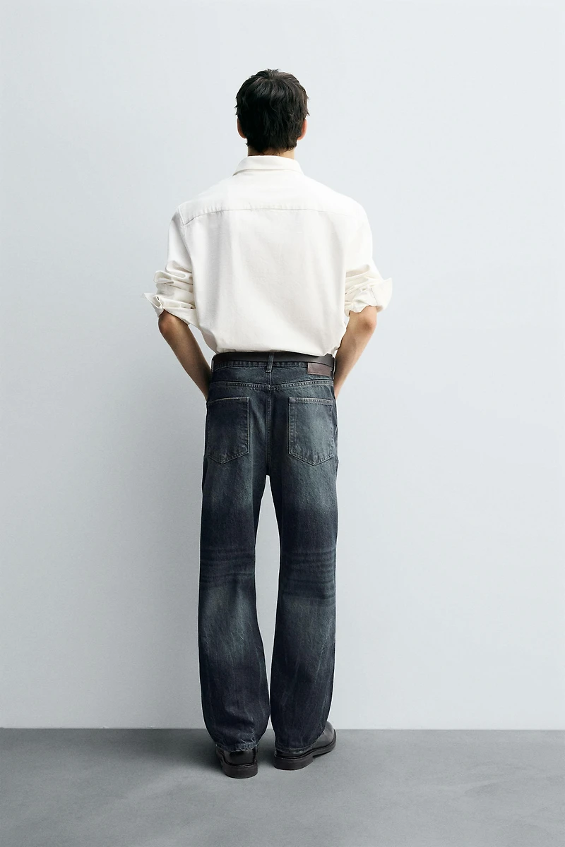 RELAXED STRAIGHT FIT JEANS