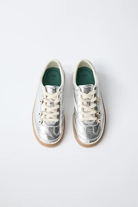 METALLIC SNEAKERS