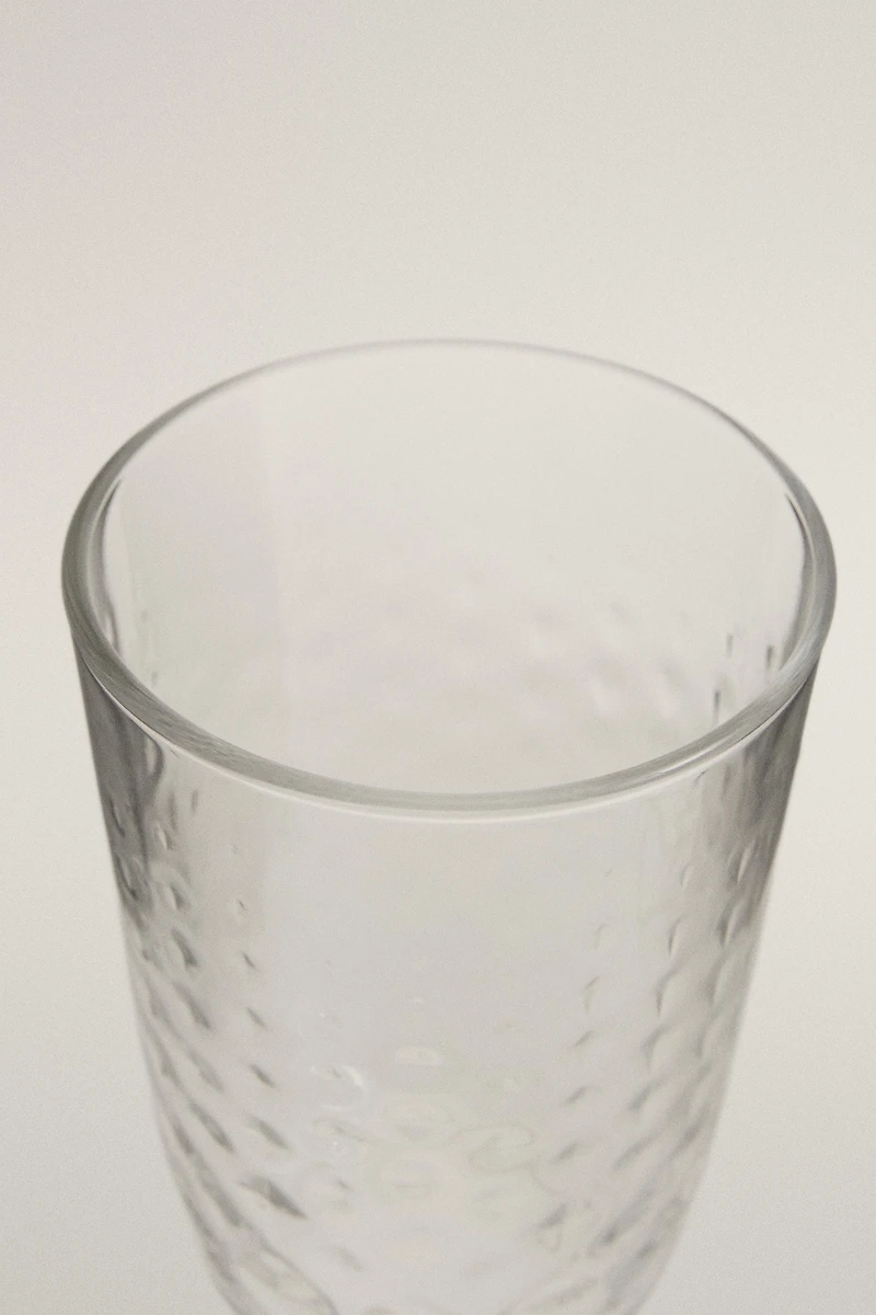 VERRE MOTIF RELIEF