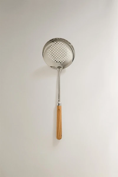 ÉCUMOIRE ACIER BOIS CHÊNE