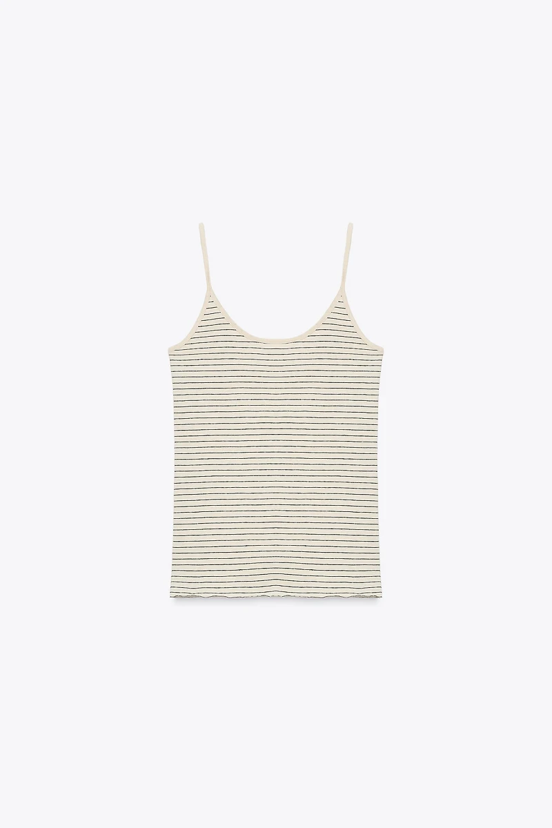 STRIPED RUSTIC T-SHIRT