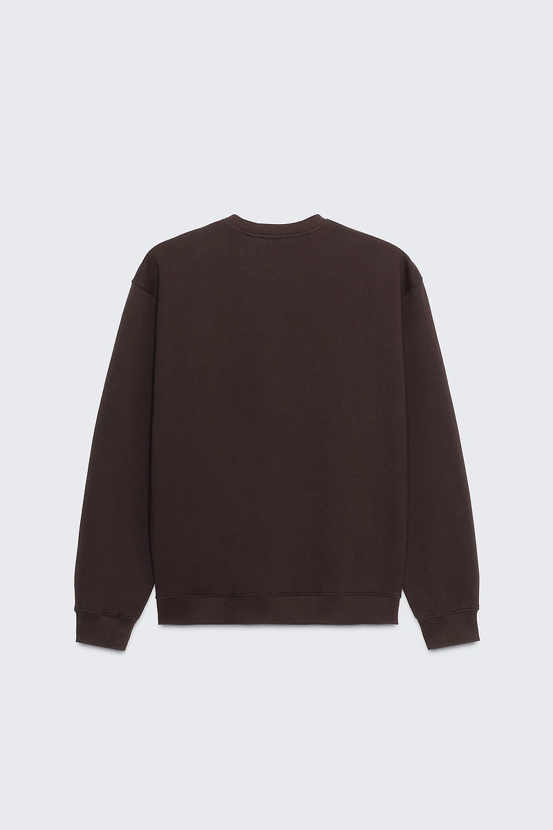 50TH ANNIVERSARY EMBROIDERED CREW NECK SWEATSHIRT