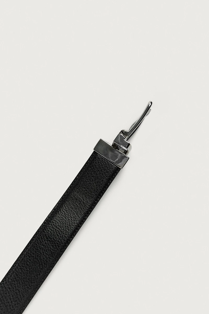 REVERSIBLE LEATHER BELT