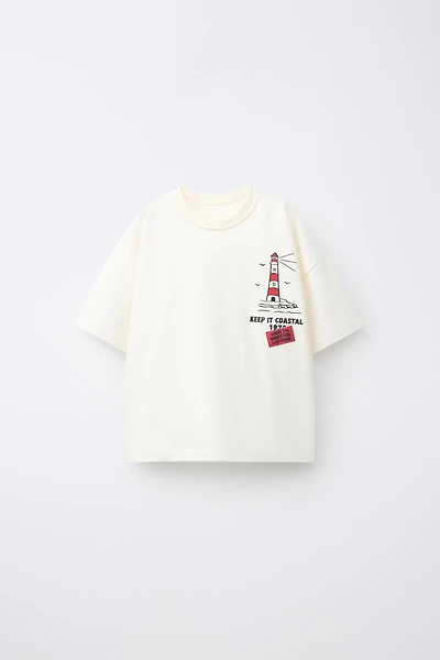 LIGHTHOUSE PRINT T-SHIRT