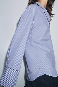 ZW COLLECTION CONTRAST TRIM SHIRT