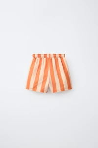 6 ANS / SHORT DE BAIN À RAYURES