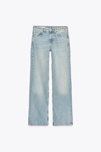 TRF MID-RISE WIDE LEG JEANS