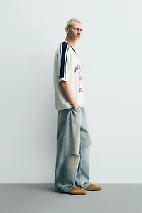 RETRO STRIPE KNIT T-SHIRT