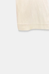 SATIN EFFECT TANK TOP