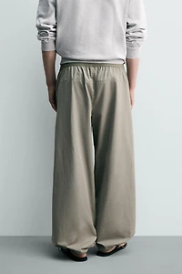 PANTALON PARACHUTE COUPE DÉCONTRACTÉE