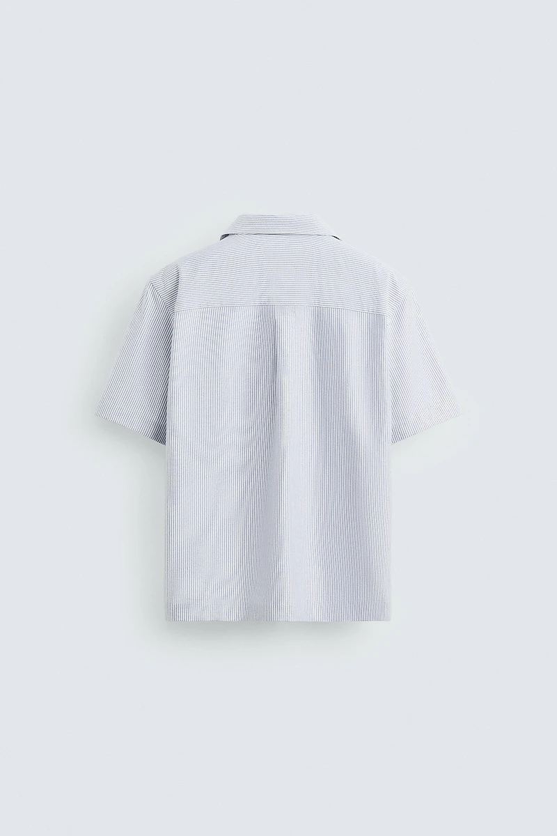 STRIPED OXFORD SHIRT