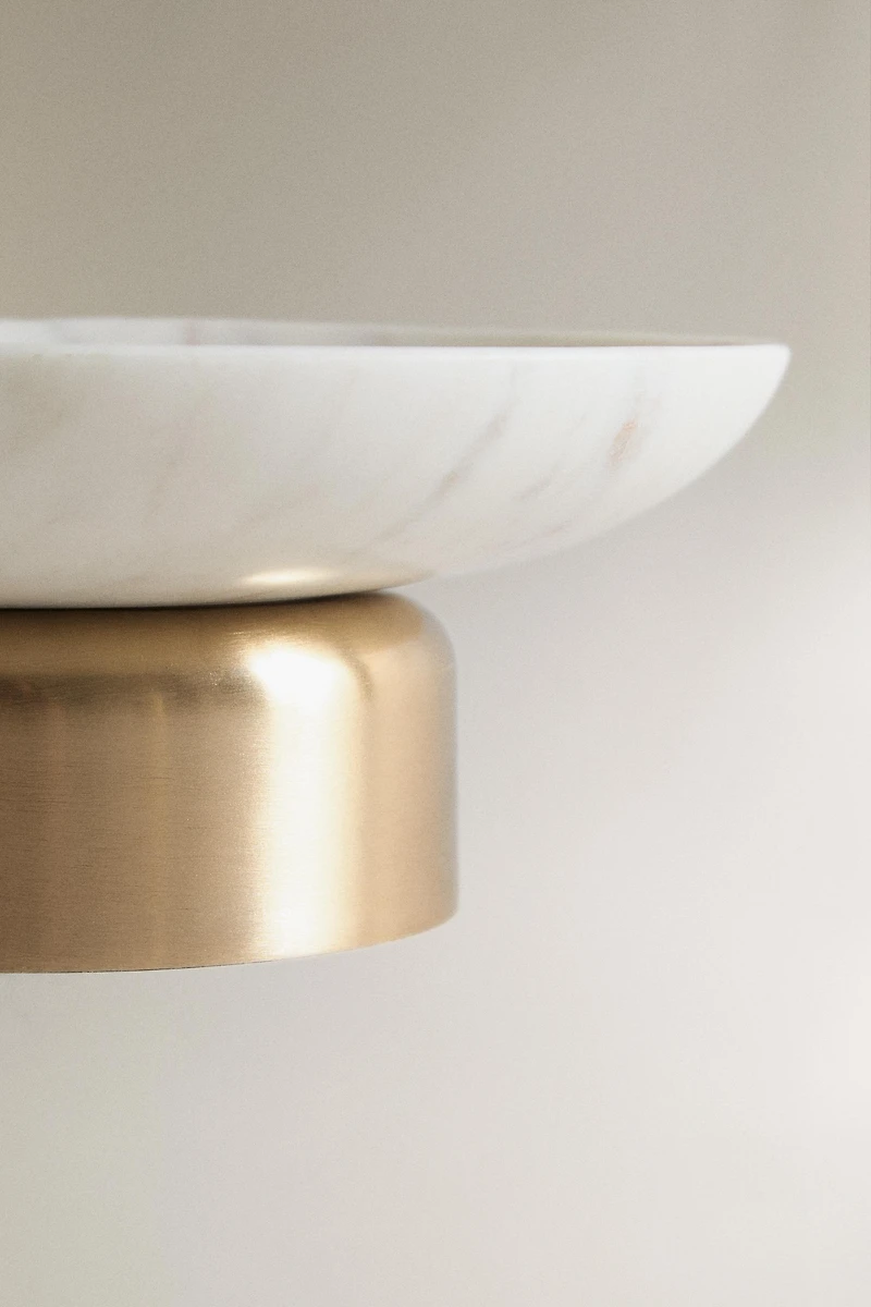 DECORATIVE MARBLE BOWL