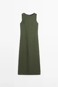 Long linen dress
