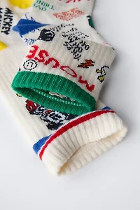 TWO-PACK OF LONG MICKEY MOUSE © DISNEY SOCKS