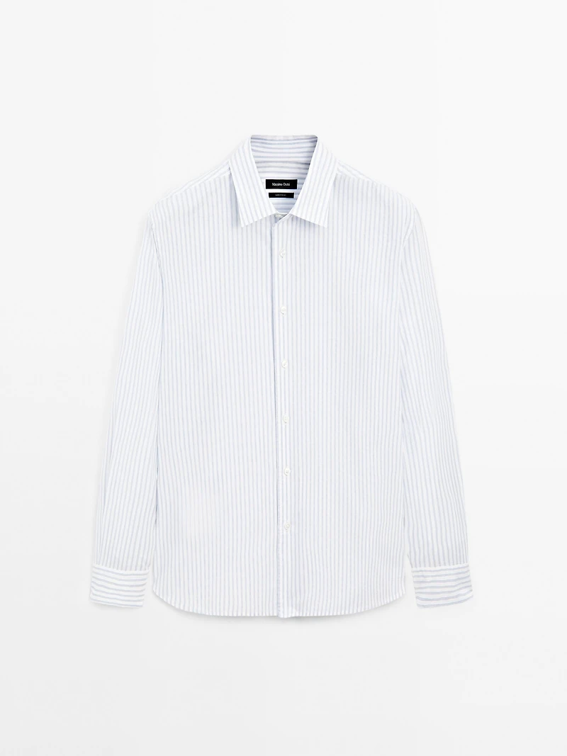 Chemise à rayures regular fit